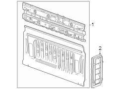 Truck Cab Back Panel