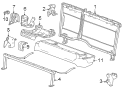 Image of Seat Latch Cover image