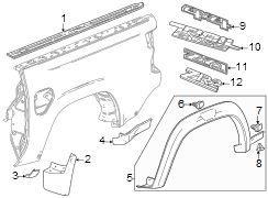 Side Body Trim Protector (Rear)