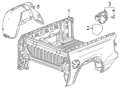 Image of Fuel Filler Door image for your 2011 Chevrolet Silverado   