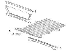 Truck Bed Floor Sill Reinforcement (Front)