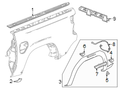 Side Body Trim Protector (Front)