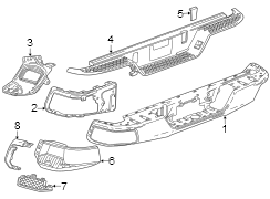 Image of Bumper Trim (Lower) image for your 2017 Chevrolet Bolt EV   