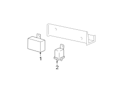 DAYTIME RUNNING LAMP COMPONENTS.