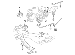 ENGINE & TRANS MOUNTING.