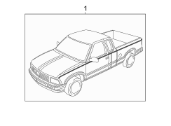 Image of Trim Stripe Tape image for your 2023 Cadillac XT5 Livery Hearse  