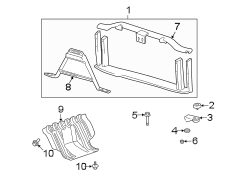 RADIATOR SUPPORT.