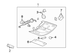 OVERHEAD CONSOLE.