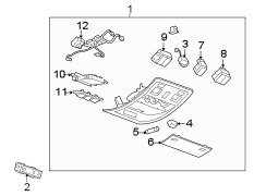 OVERHEAD CONSOLE.