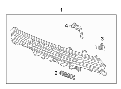 Grille (Upper, Lower)