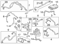 Engine Coolant Pipe