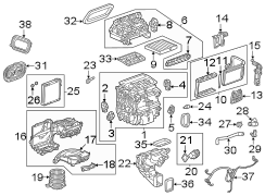 Image of Seal. Ring. Evaporator. Tube. (Rear). A Seal that prevents oil. image for your 2017 Chevrolet Spark   