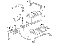 Battery Hold Down Frame