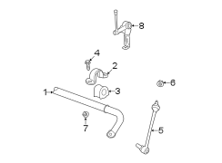 Suspension Ride Height Sensor (Front)