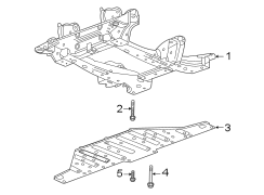 Image of Suspension Subframe Crossmember (Front) image for your 2009 Chevrolet Equinox   