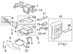 Console Bracket (Upper, Lower)