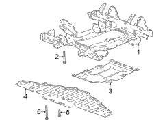 Suspension Crossmember Bolt