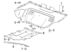 Floor Pan Splash Shield (Rear)