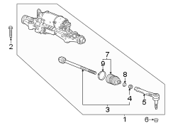 Rack and Pinion Bolt