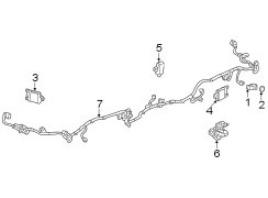 Parking Aid System Wiring Harness