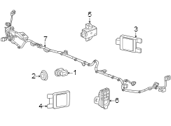 Parking Aid System Wiring Harness