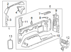 Panel Assembly - W/H Outer. Wheelhouse Assembly. (Rear)