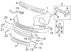 Image of Valance Panel (Front, Lower). Valance Panel. Air. image for your 2006 GMC Sierra 3500 6.0L Vortec V8 M/T 4WD SLE Standard Cab Pickup 