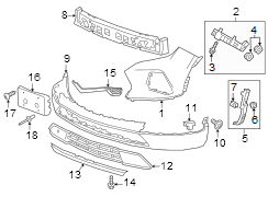 License Plate Bracket (Front)