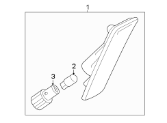 FRONT LAMPS. SIDE MARKER LAMPS.