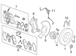 Wheel Bearing and Hub Assembly (Front)