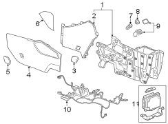 Center Console (Front, Rear, Lower)