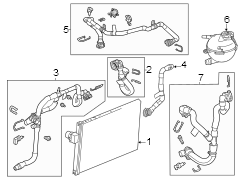 Drive Motor Inverter Coolant Line