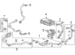 Drive Motor Battery Pack Coolant Hose