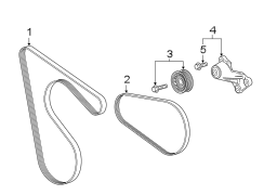 A/C Drive Belt Idler Pulley Bracket