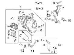 Coolant. Engine Hose. HOSES. PIPE. Turbocharger Line. Water feed tube. A line that carries.