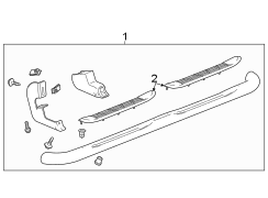 Image of Running Board image for your 2010 Chevrolet Silverado   