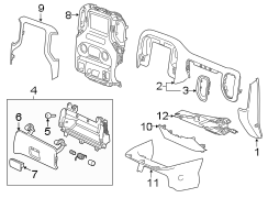 Instrument Panel Pad (Upper)