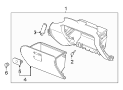 Glove Box Door