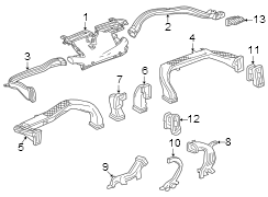 Instrument Panel Air Duct (Lower)