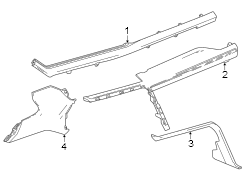 Instrument Panel Trim Panel (Lower)