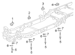 Frame. Body mounting.