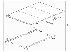 Pick up box. Exterior trim.