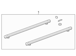 Pick up box. Exterior trim.