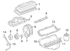 Engine parts.