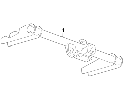 REAR BUMPER. TRAILER HITCH COMPONENTS.