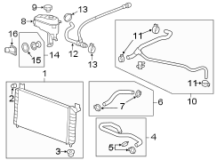 RADIATOR & COMPONENTS.