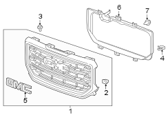 GRILLE & COMPONENTS.