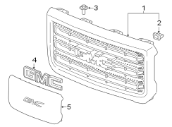 GRILLE & COMPONENTS.