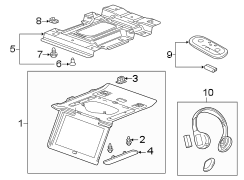 ENTERTAINMENT SYSTEM COMPONENTS.