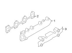 EXHAUST SYSTEM. MANIFOLD.